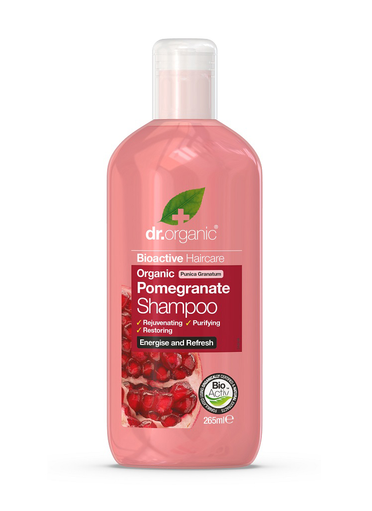 Dr Organic Schampo Granatäpple 265 ml