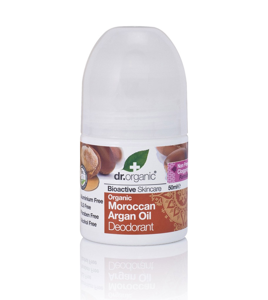 Dr Organic Deo Roll-on Arganolja 50 ml