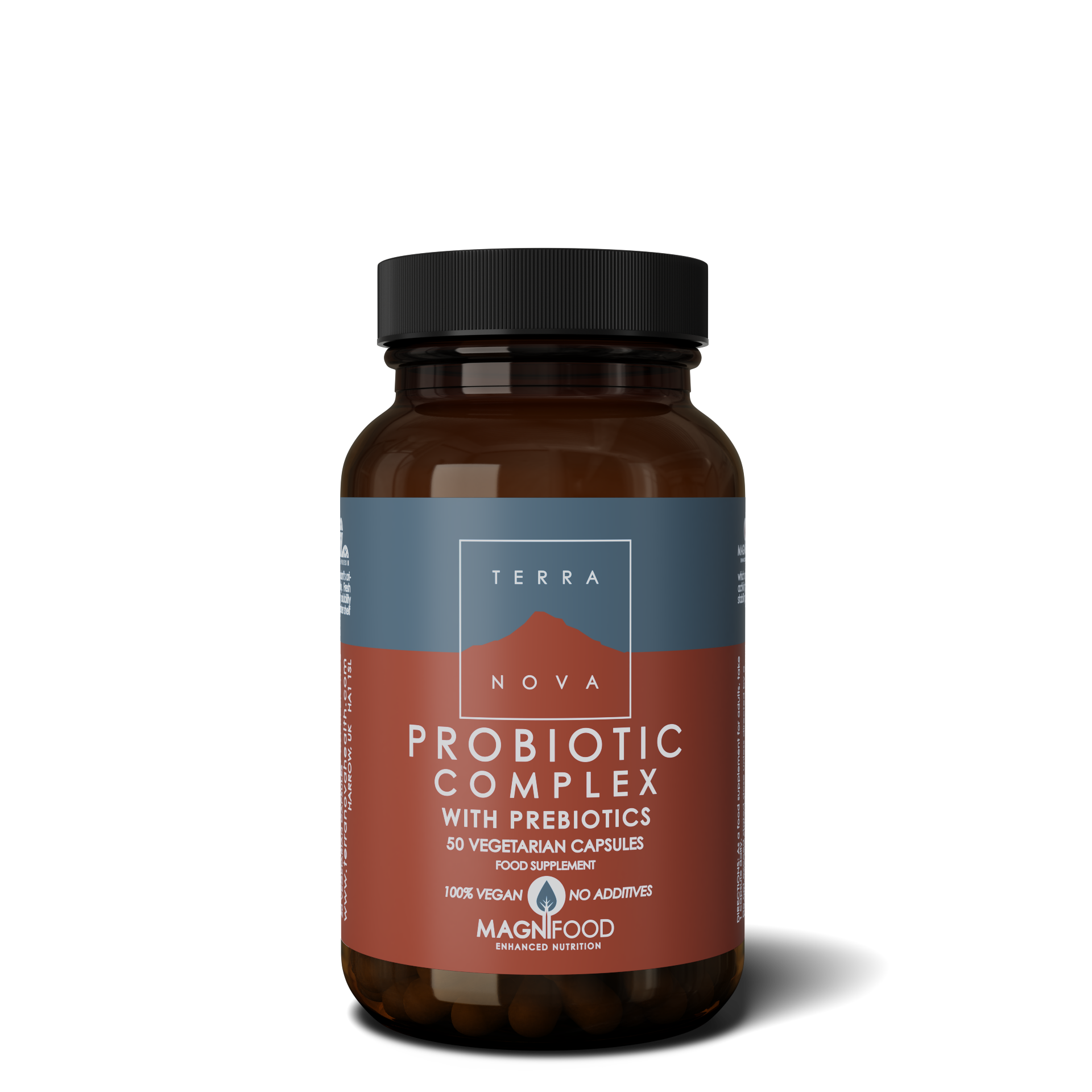 Terranova Probiotic Complex with Prebiotics 50 kapslar