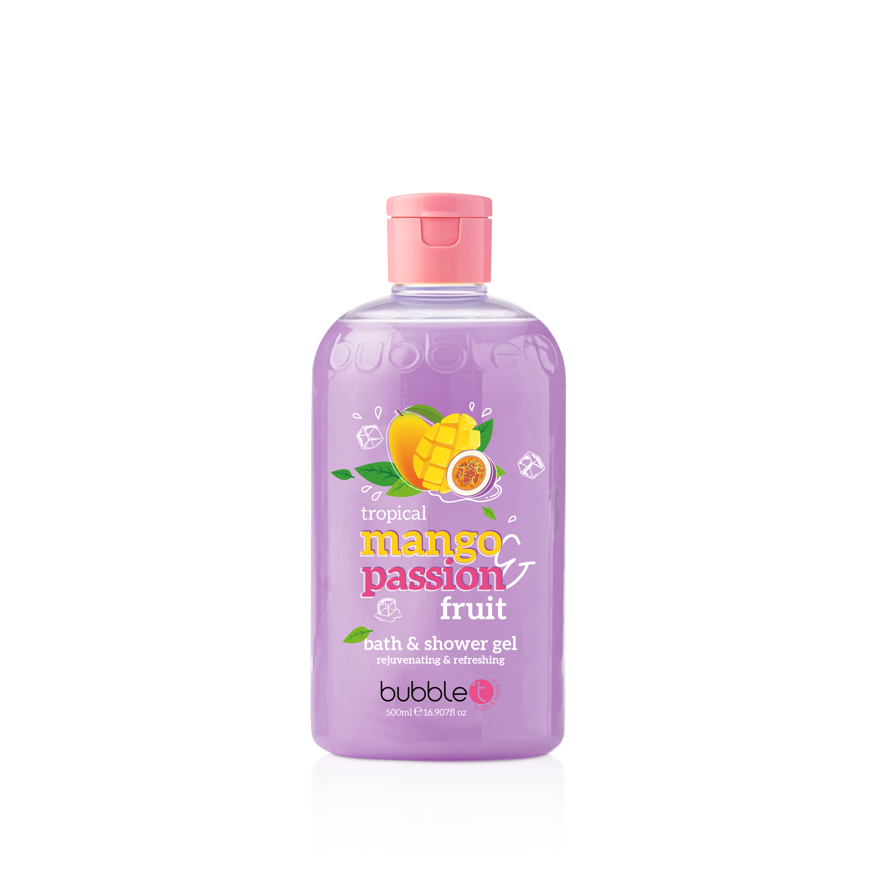 BubbleT Smoothie Mango & Passion Fruit Bath & Shower Gel 500 ml