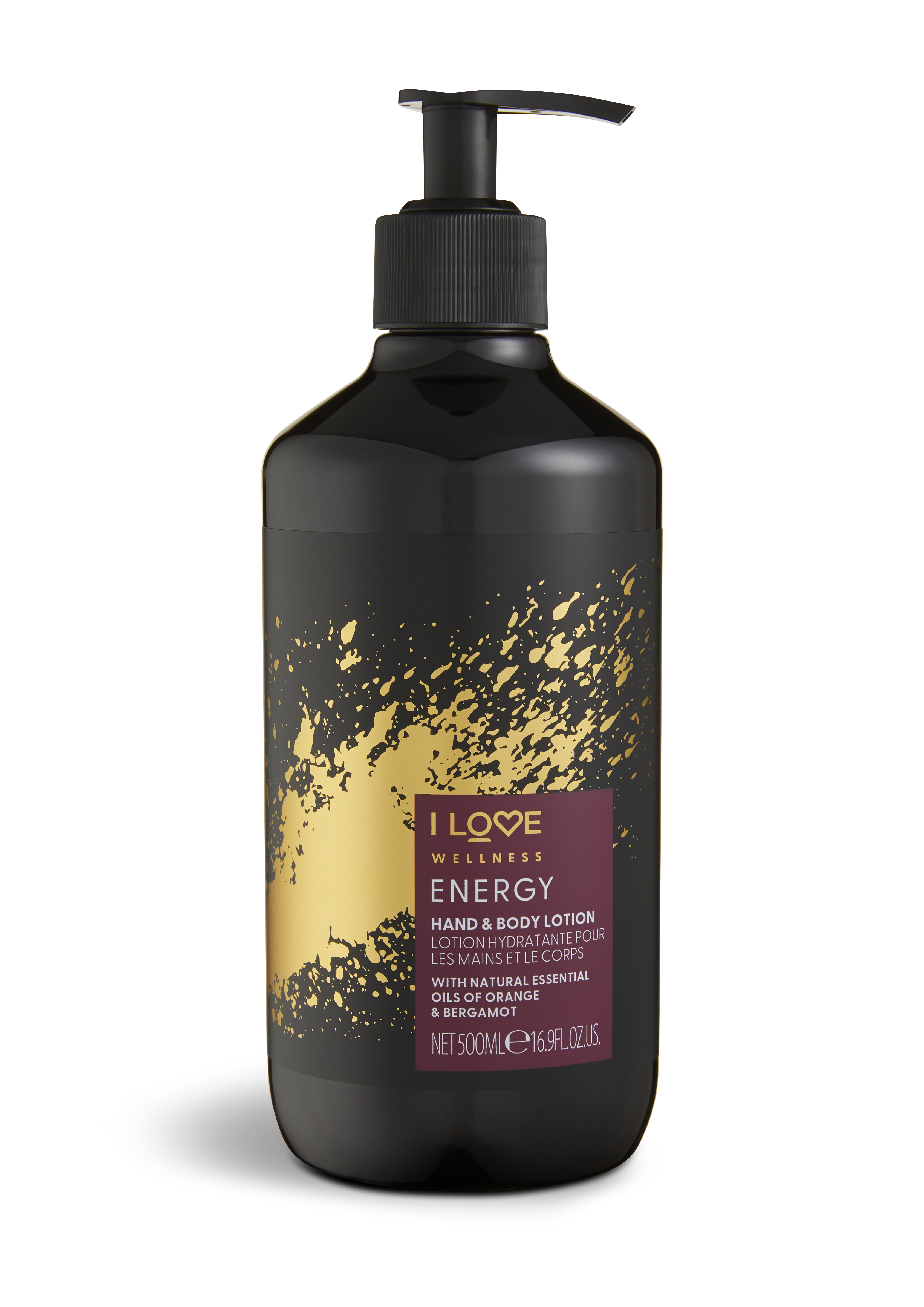 I LOVE Wellness Hand & Body Lotion Energy Orange & Bergamot 500 ml