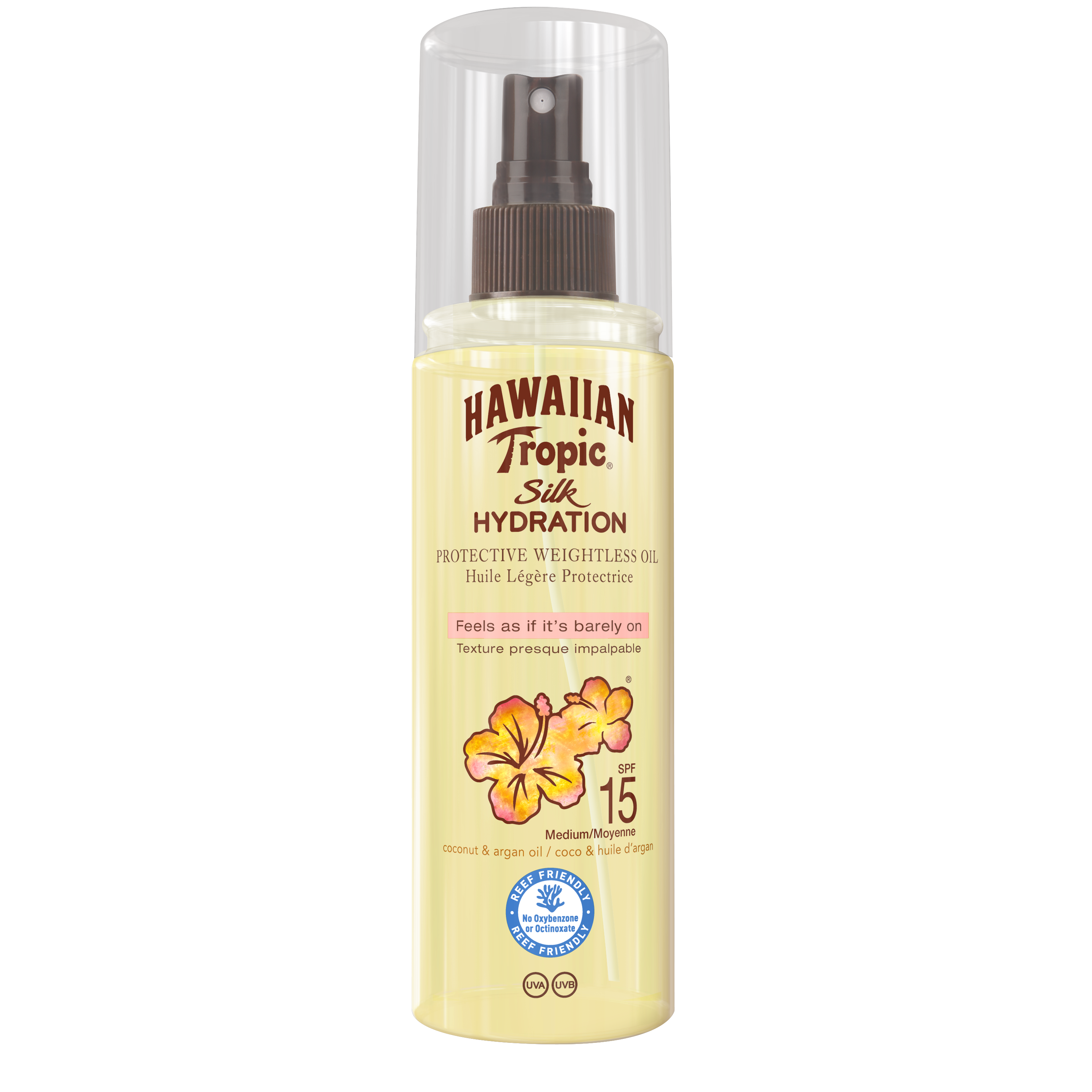 Hawaiian Tropic Silk Hydration Dry Oil Mist SPF15 150 ml