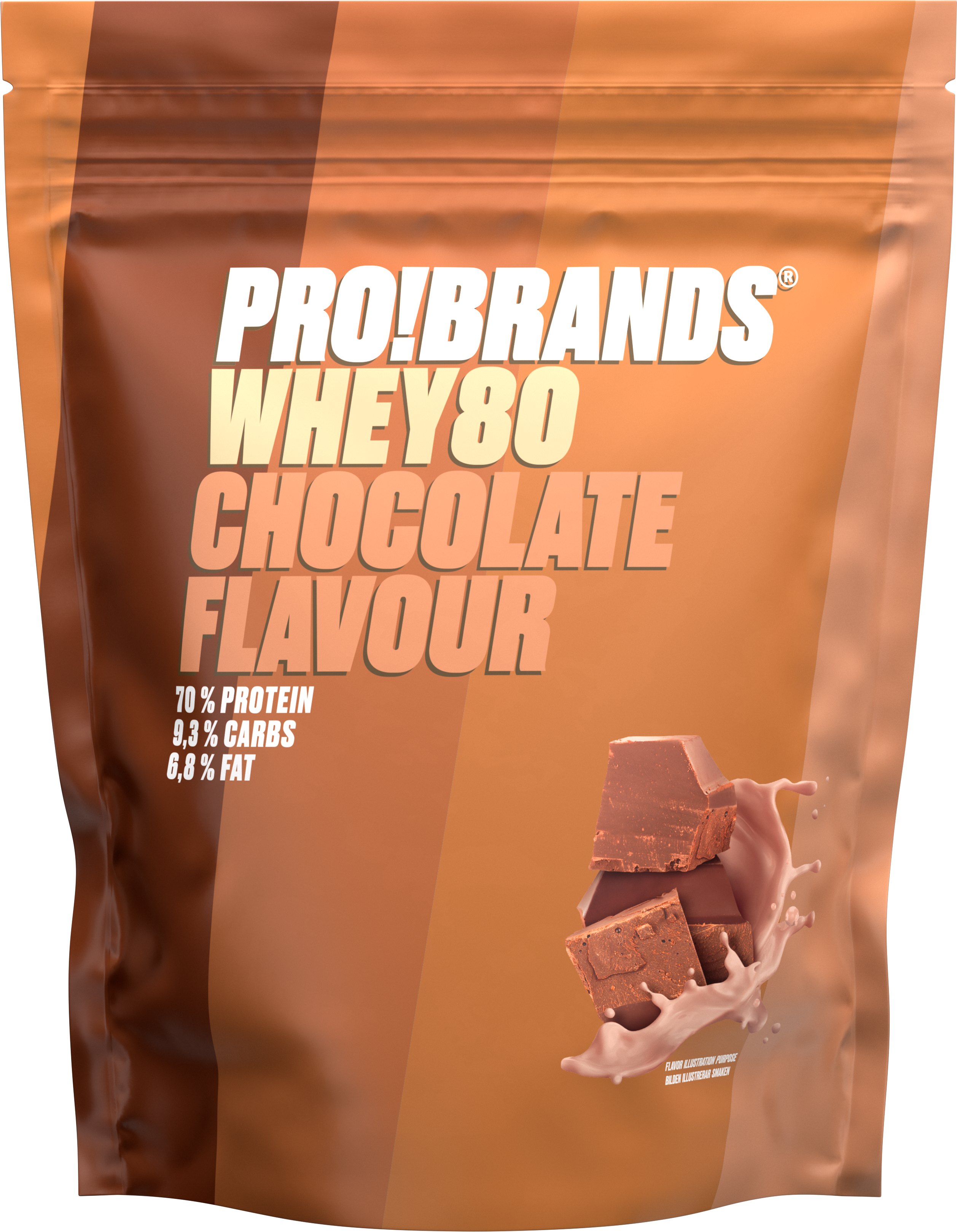 ProBrands Whey 80 Powder Chocolate 500g