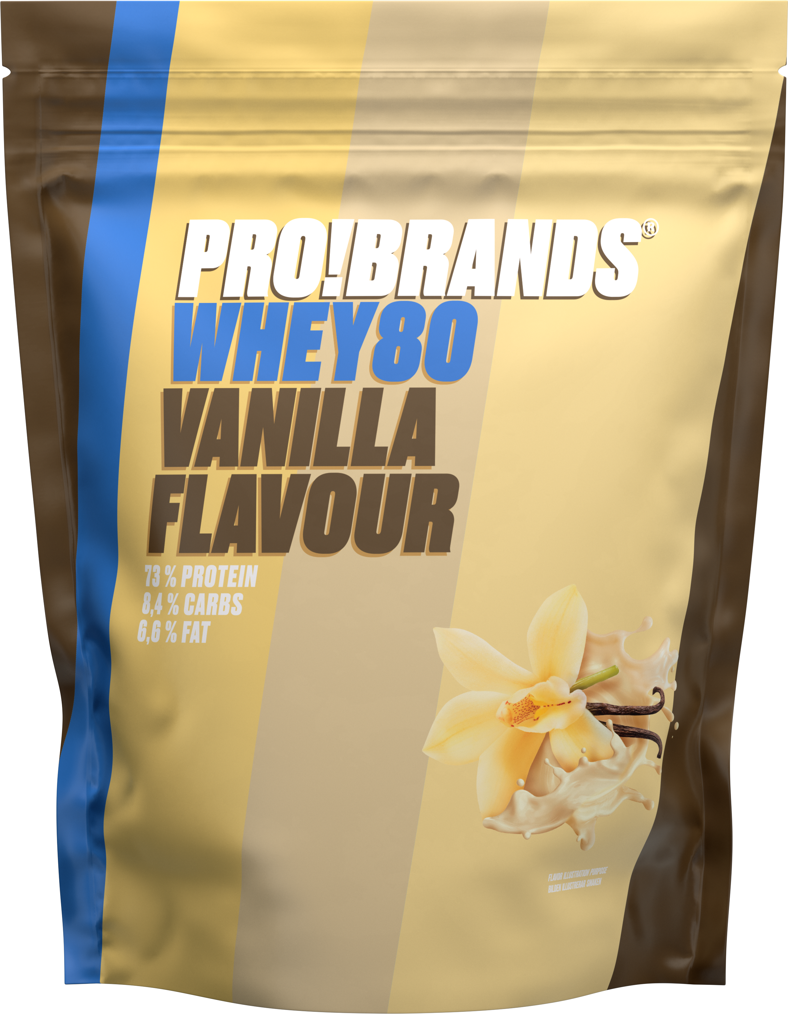 ProBrands Whey 80 Powder Vanilla 500g