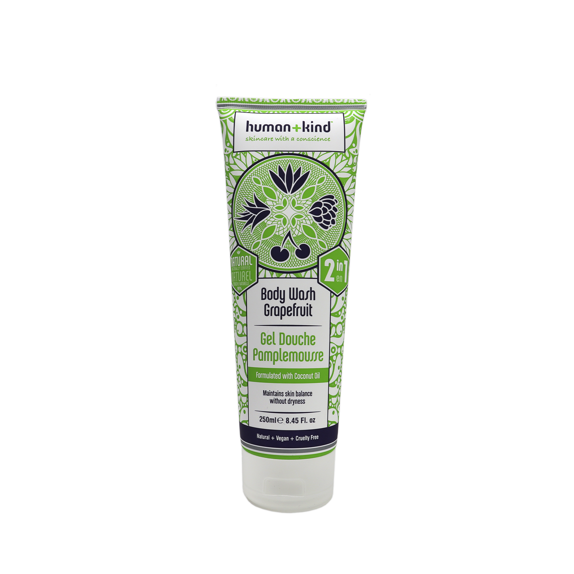 Human+Kind Body Wash Grapefruit 250 ml