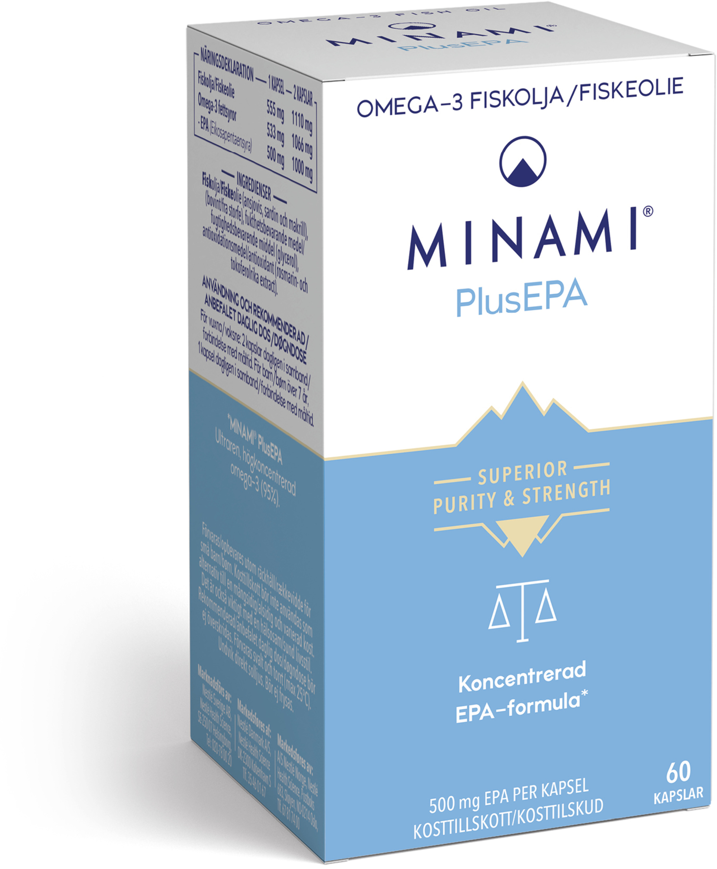 MINAMI PlusEPA Omega-3 60 st