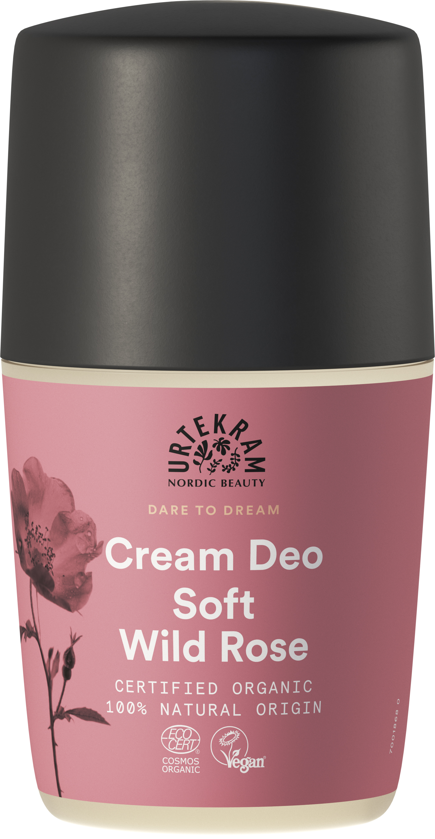 Urtekram Beauty Dare To Dream Soft Wild Rose Deo Roll-on 50 ml