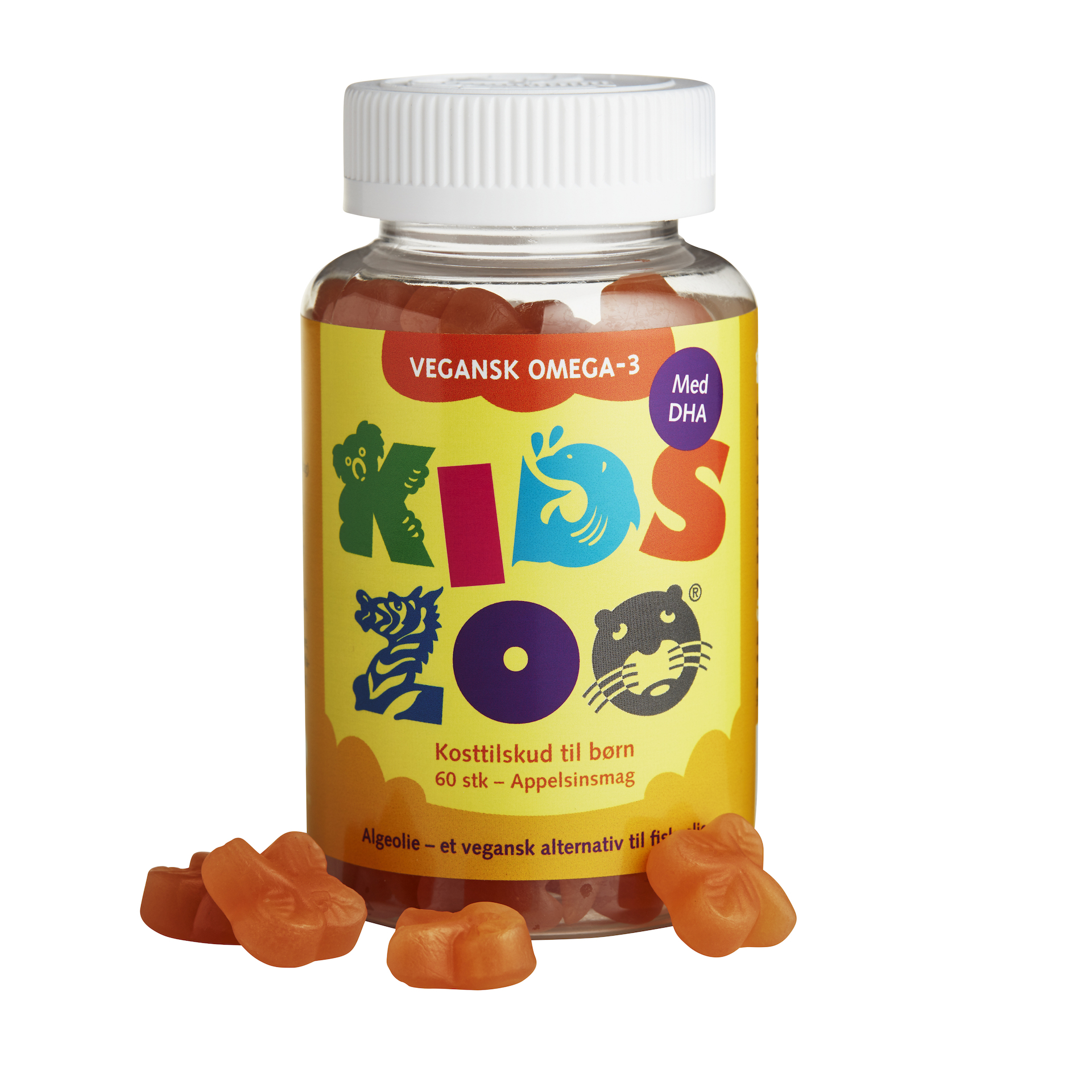 KidsZoo Vegansk Omega-3 60 tuggtabletter
