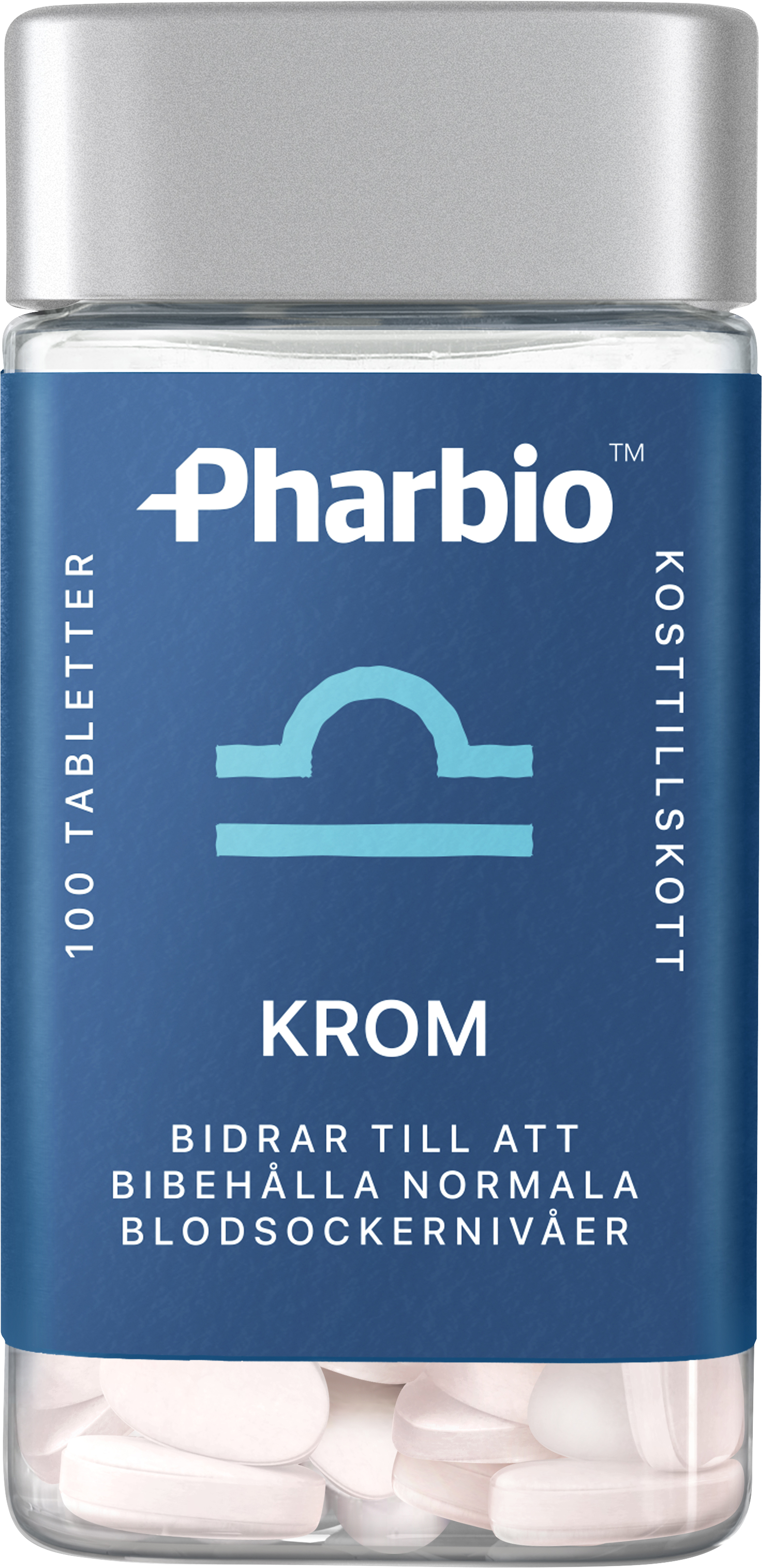 Pharbio Krom 100 tabletter