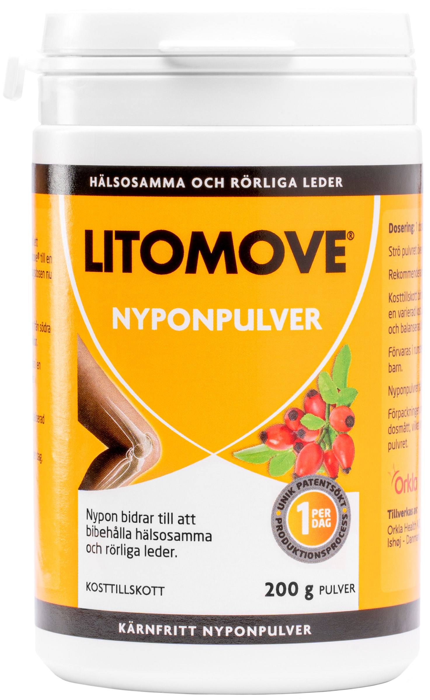 Köp Litomove Nyponpulver 200 g Apohem