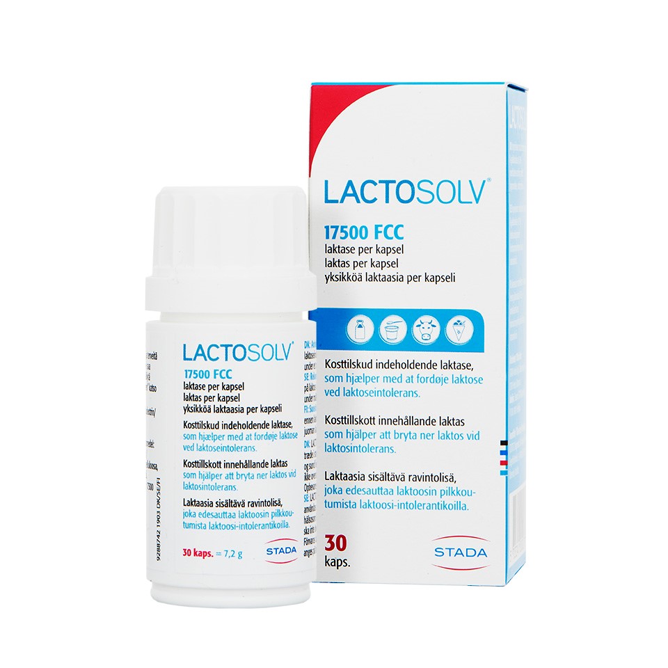 Lactosolv 30 kapslar