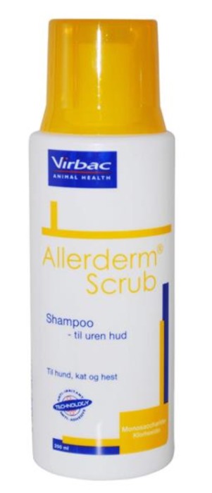 Allerderm Scrub Glyco Schampo 200 ml