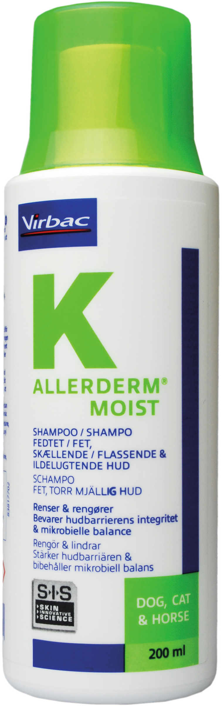 Virbac Allerderm Moist Schampo 200 ml