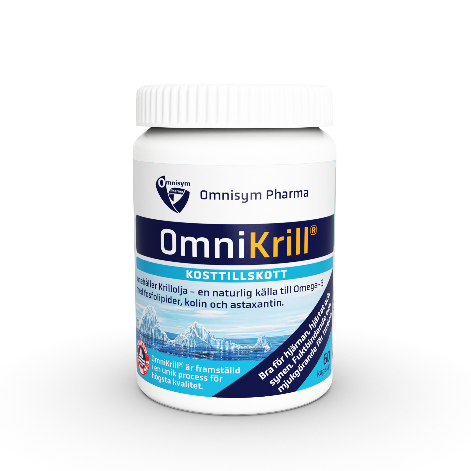 Omnisym Pharma OmniKrill 60 kapslar