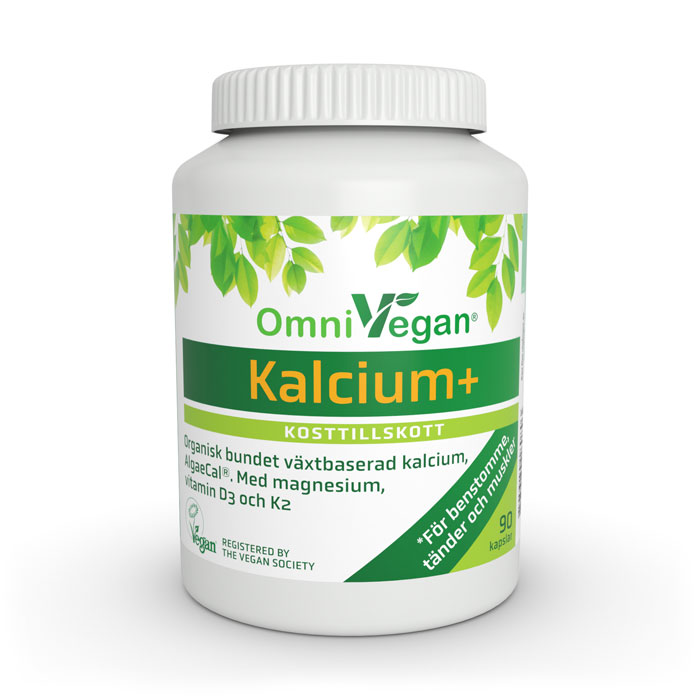 Omnisym Pharma OmniVegan Kalcium+ 90 kapslar