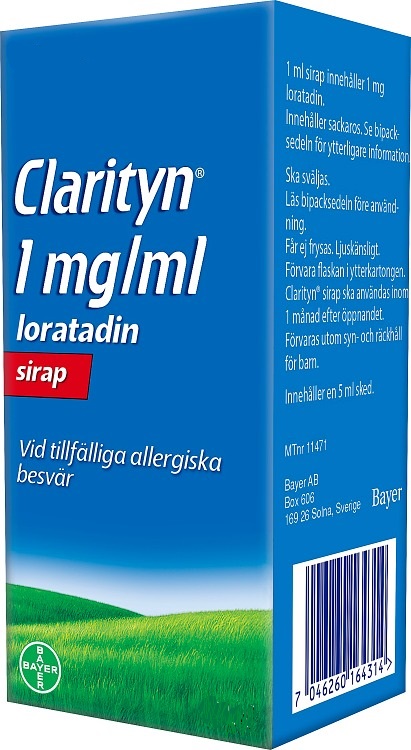 Clarityn Sirap 1mg/ml 120 ml