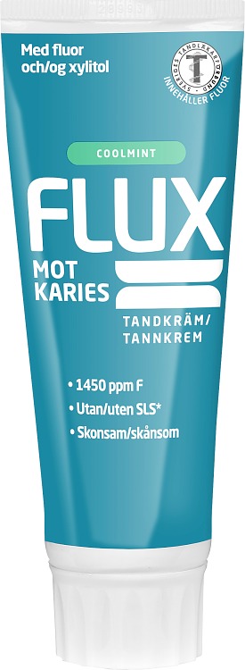 Flux Tandkräm coolmint 75 ml