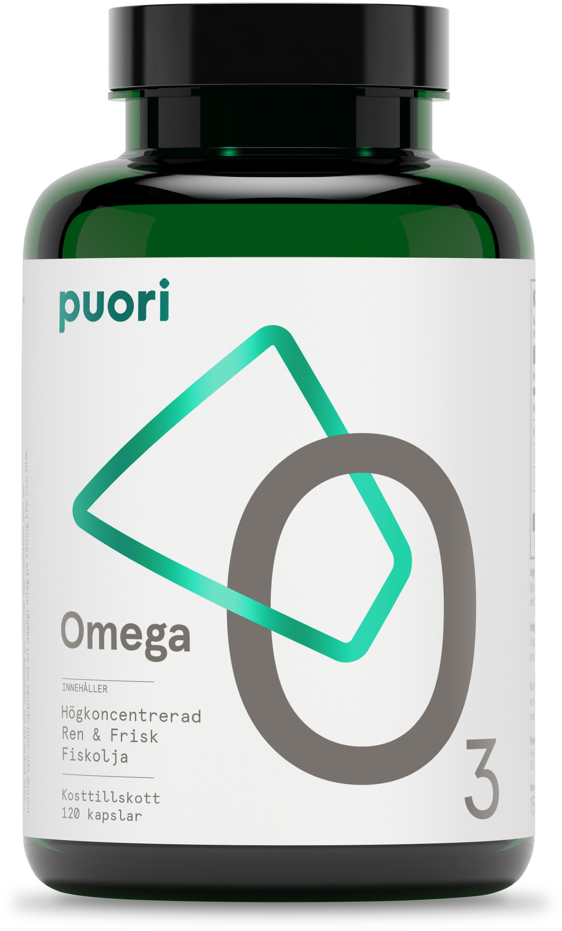 Puori O3 Omega-3 120 kapslar