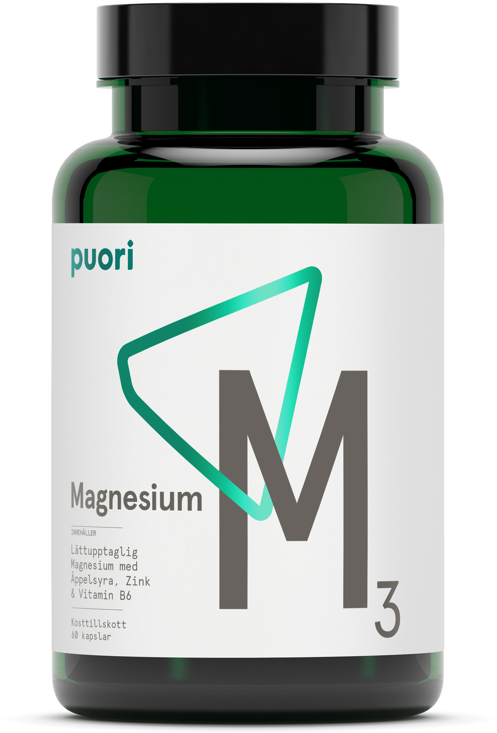 Puori M3 Magnesium 60 kapslar