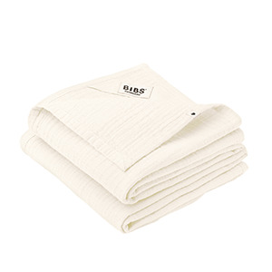 BIBS Muslin Cloth 70x70 cm Ivory 2 st