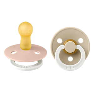BIBS Colour Latex 6+ månader Size 2 Blush Glow/Vanilla Glow 2 st