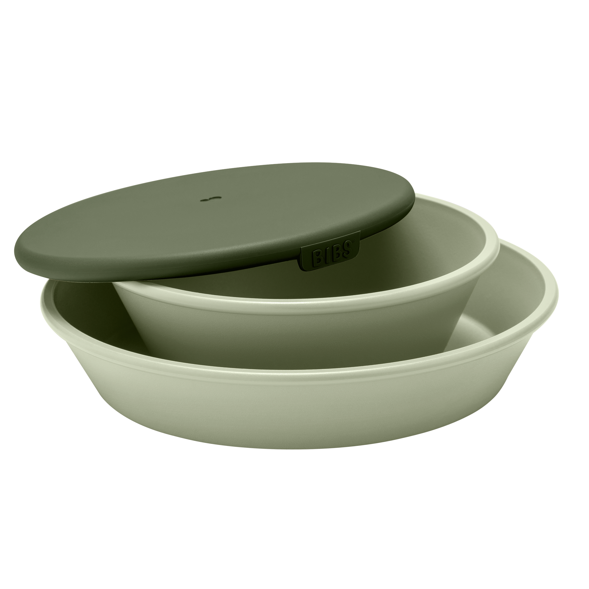 BIBS Dinner Plate Set Sage 1 set
