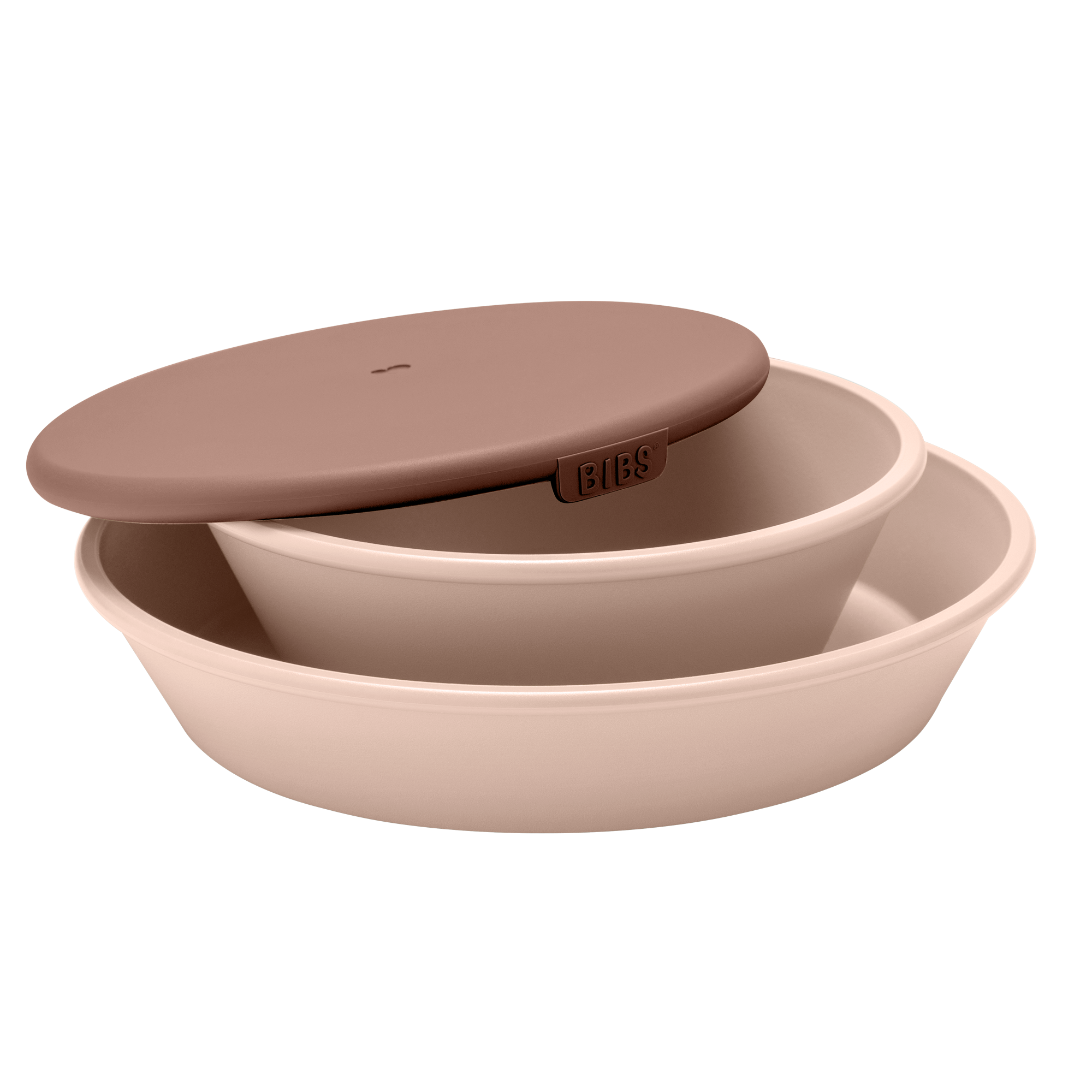 BIBS Dinner Plate Set Blush 1 set