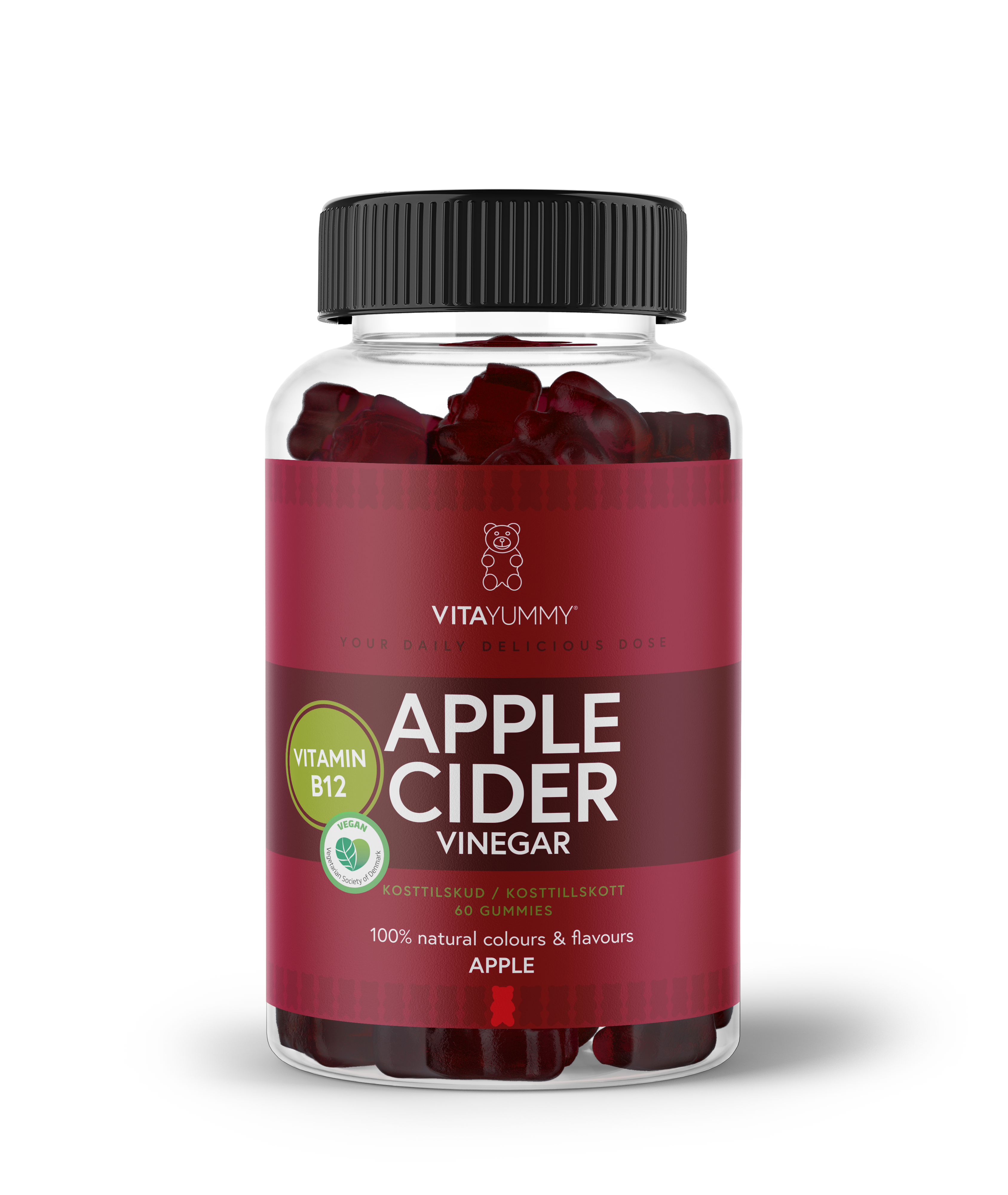 VitaYummy Apple Cider Vinegar 60 tuggtabletter