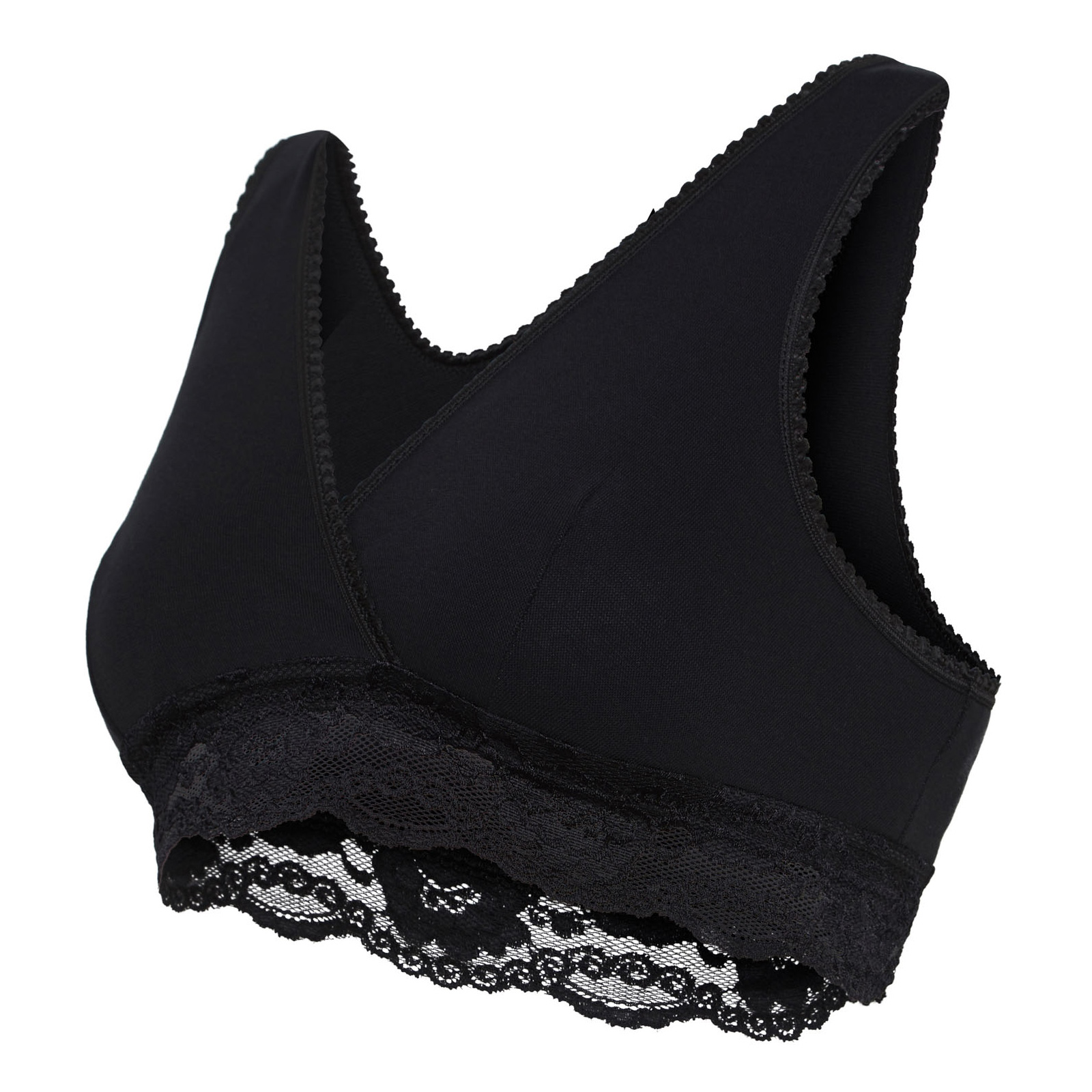 Carriwell Gravid & Amnings-BH Omlott EKO Svart M