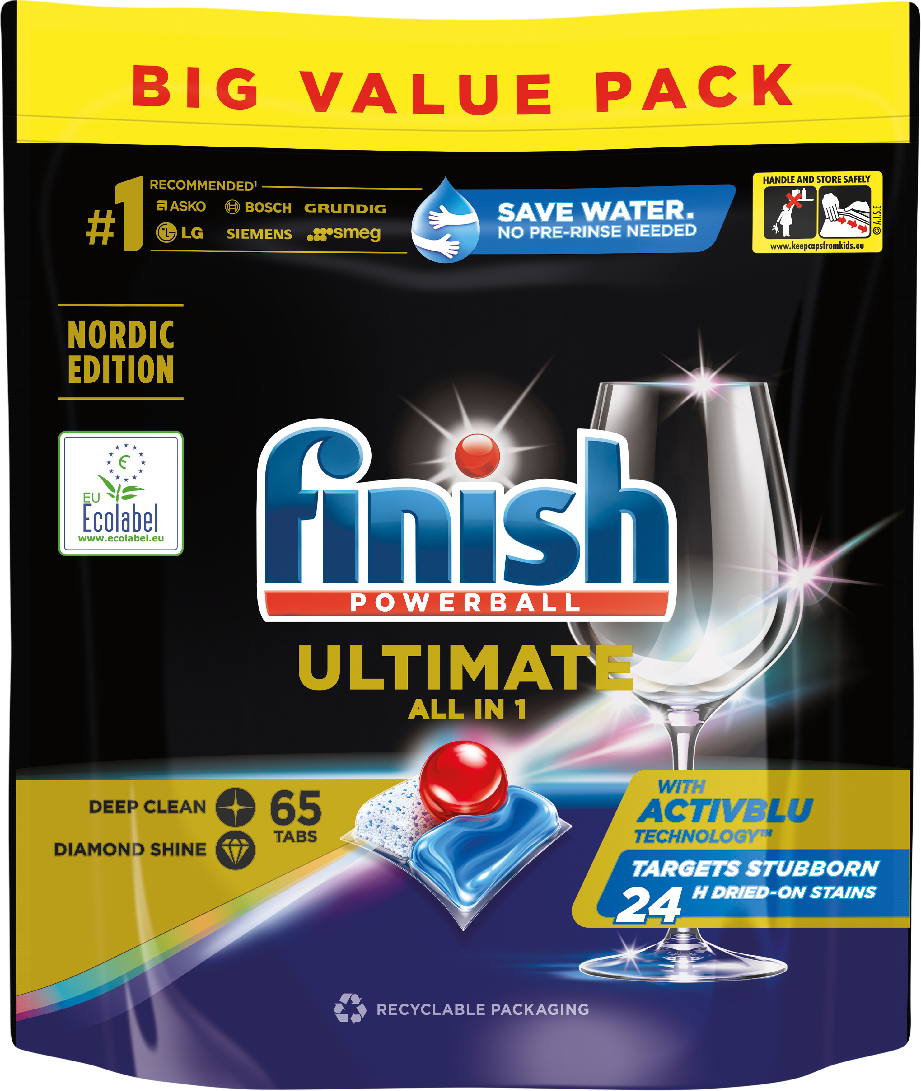 finish Ultimate All-In-1 65pack