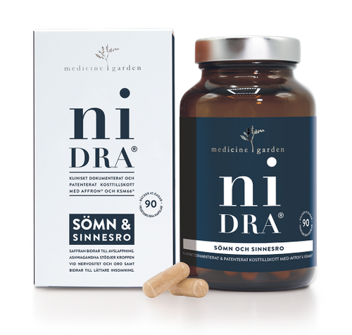 MedicineGarden niDRA Sömn & Sinnesro 90 kapslar