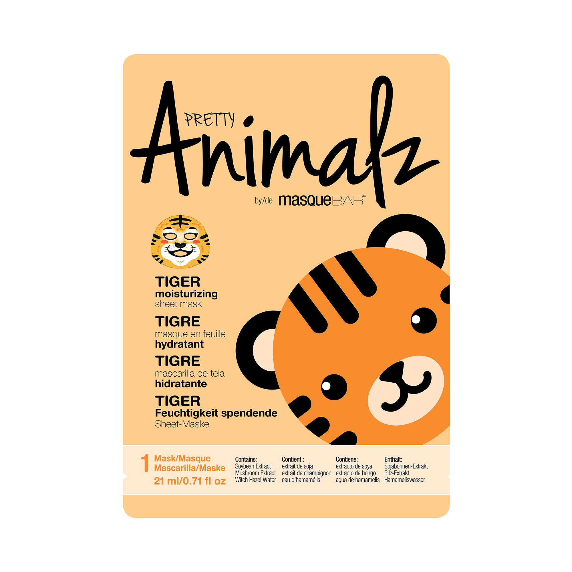 MasqueBar Animalz Tiger 21 ml