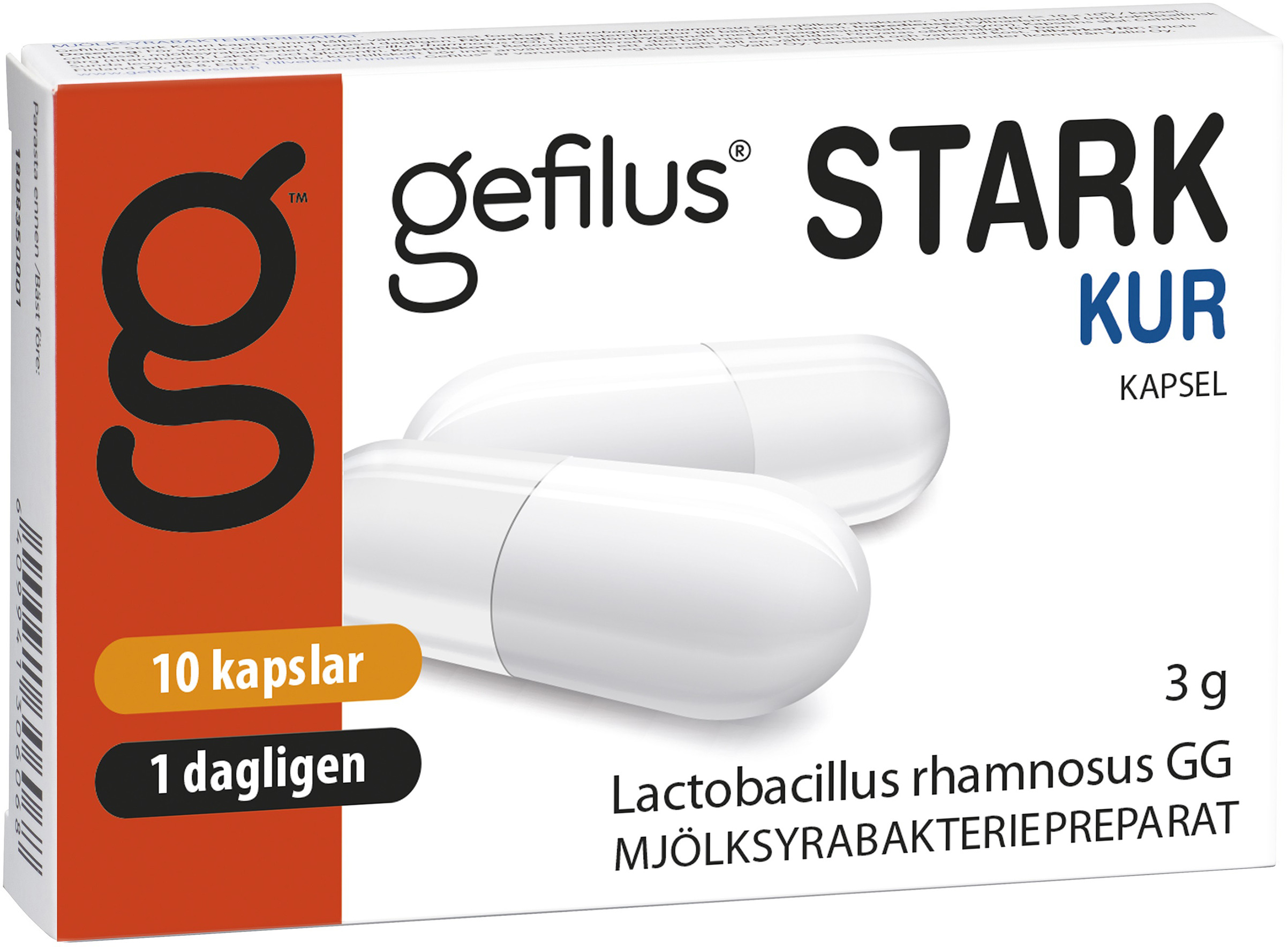 Gefilus Stark 10 Kapslar 3 g