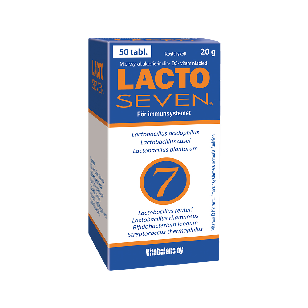 Lacto Seven 50 tabletter