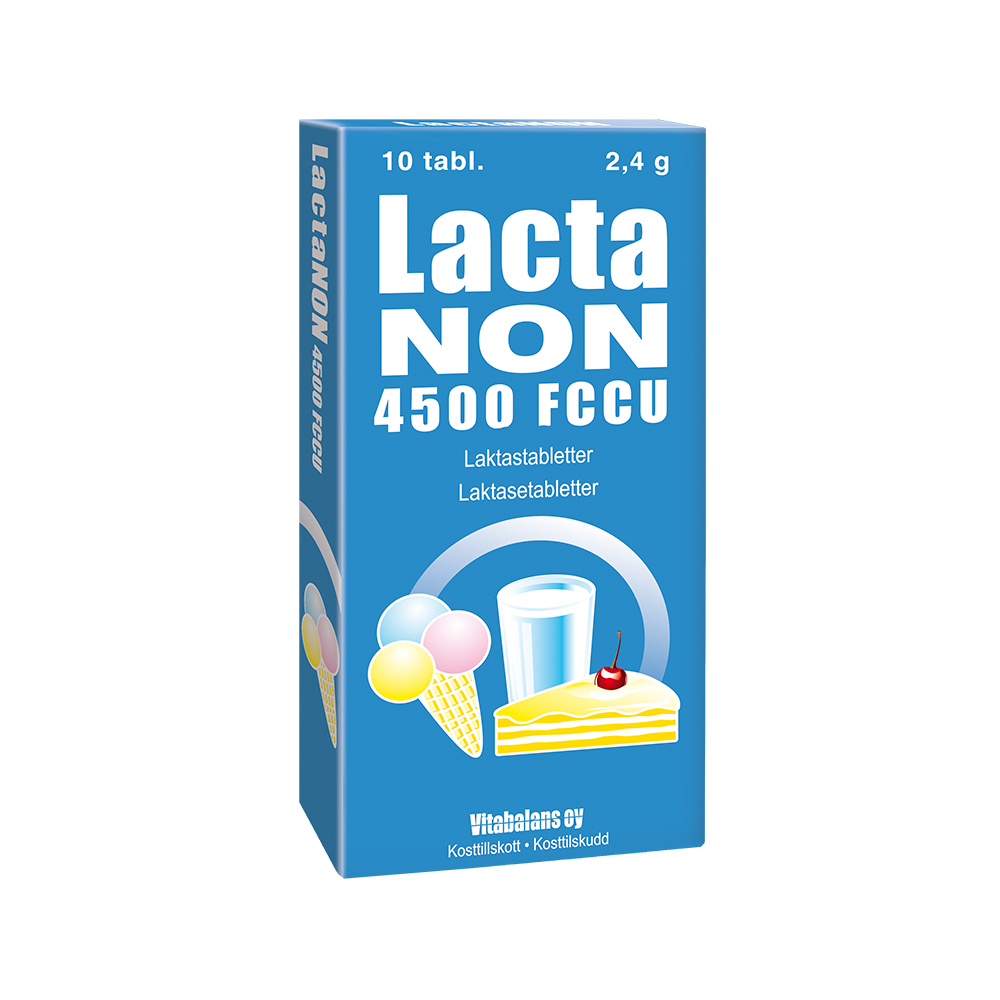 LactaNON 4500 FCCU 10 tabletter
