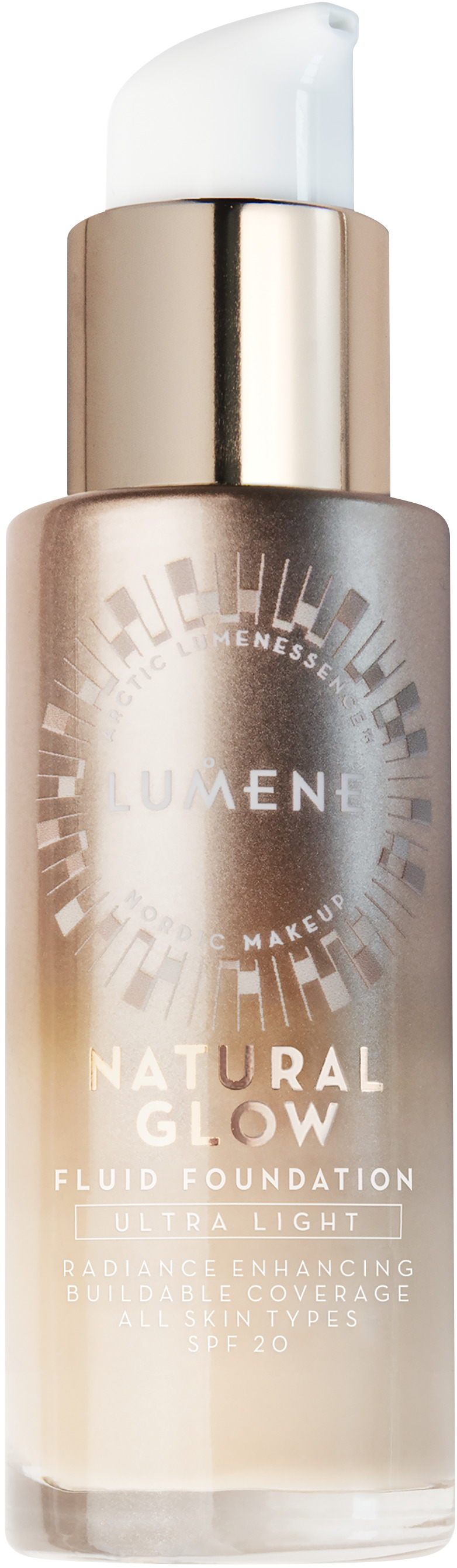 Lumene Natural Glow Fluid Fdt Ultra Light 30 ml