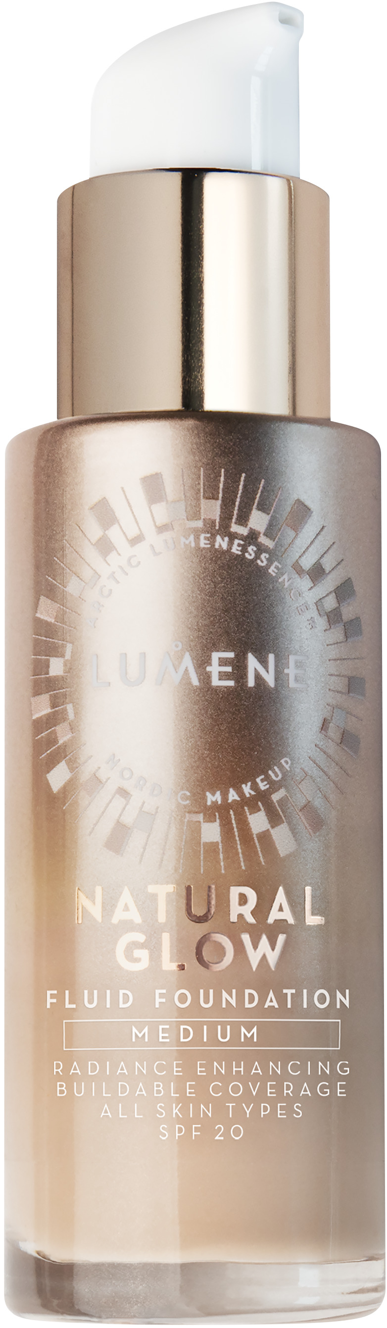 Lumene Natural Glow Fluid  Foundation Medium 30 ml