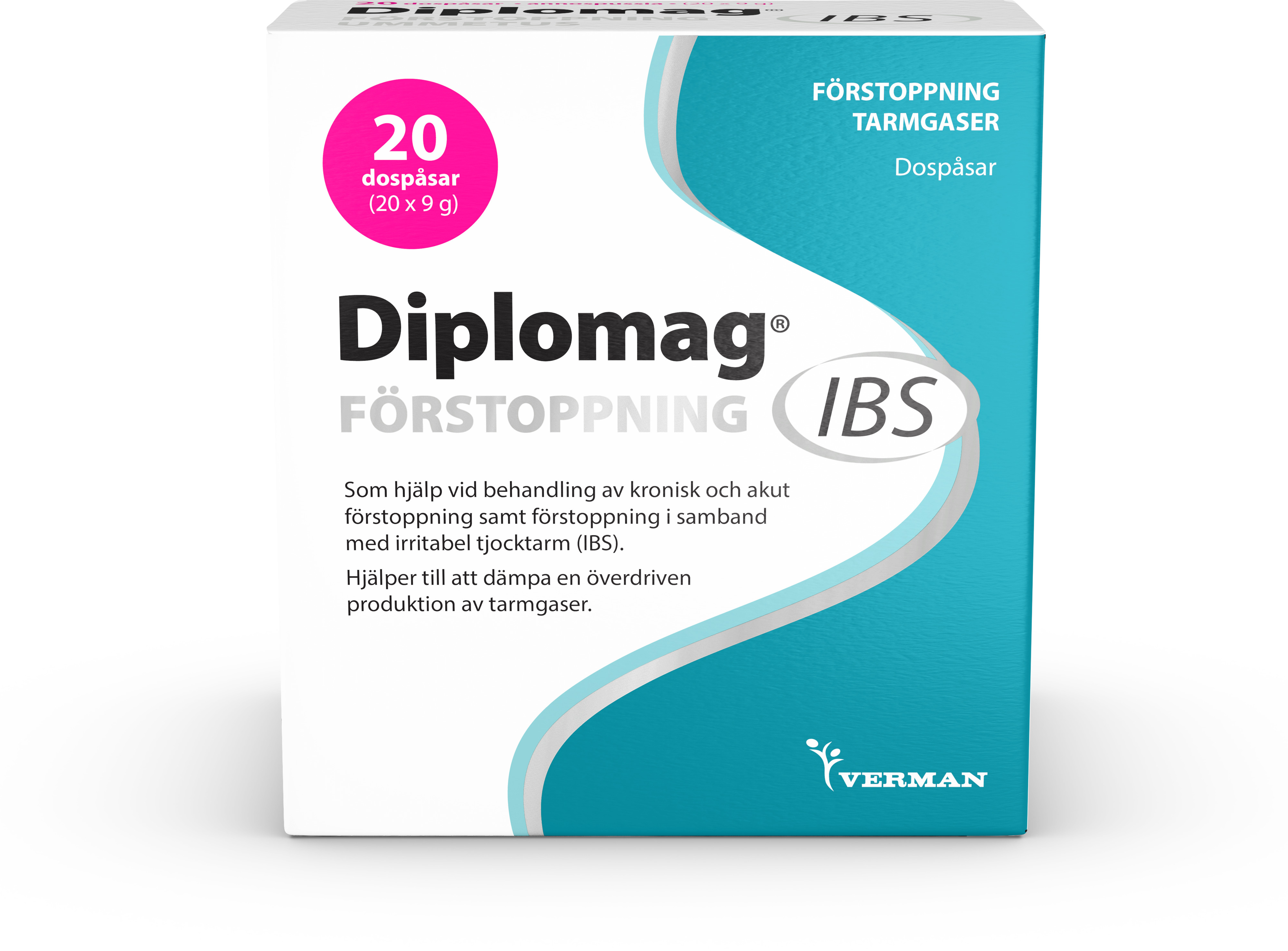 Diplomag IBS Förstoppning 20 st
