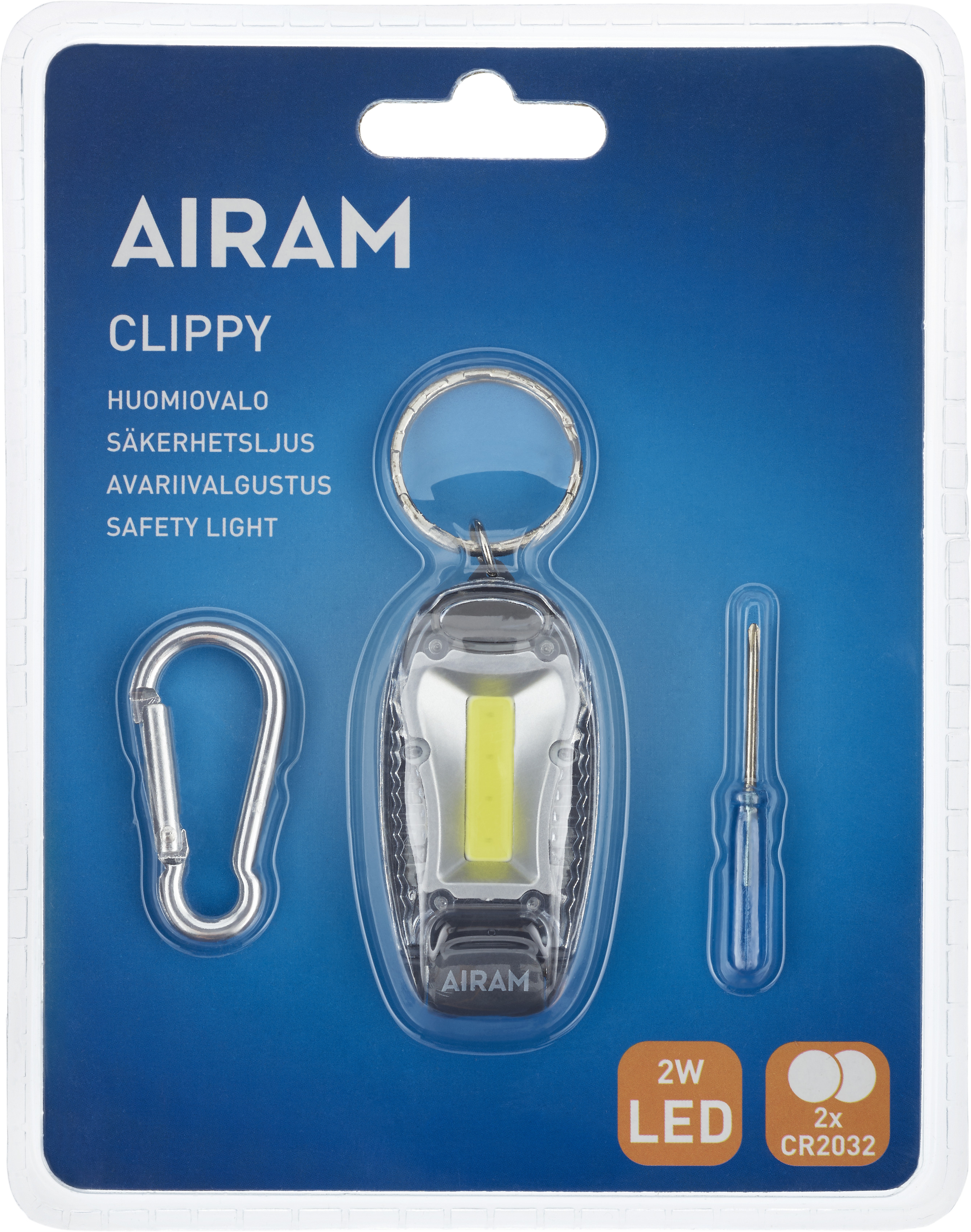 Airam Clippy Säkerhetsljus 1 st
