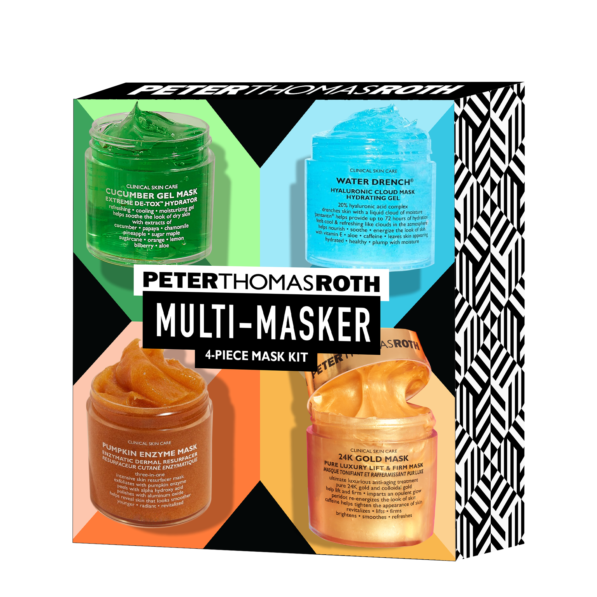 Peter Thomas Roth Multi-Masker 4-Piece Mask Kit 200 ml