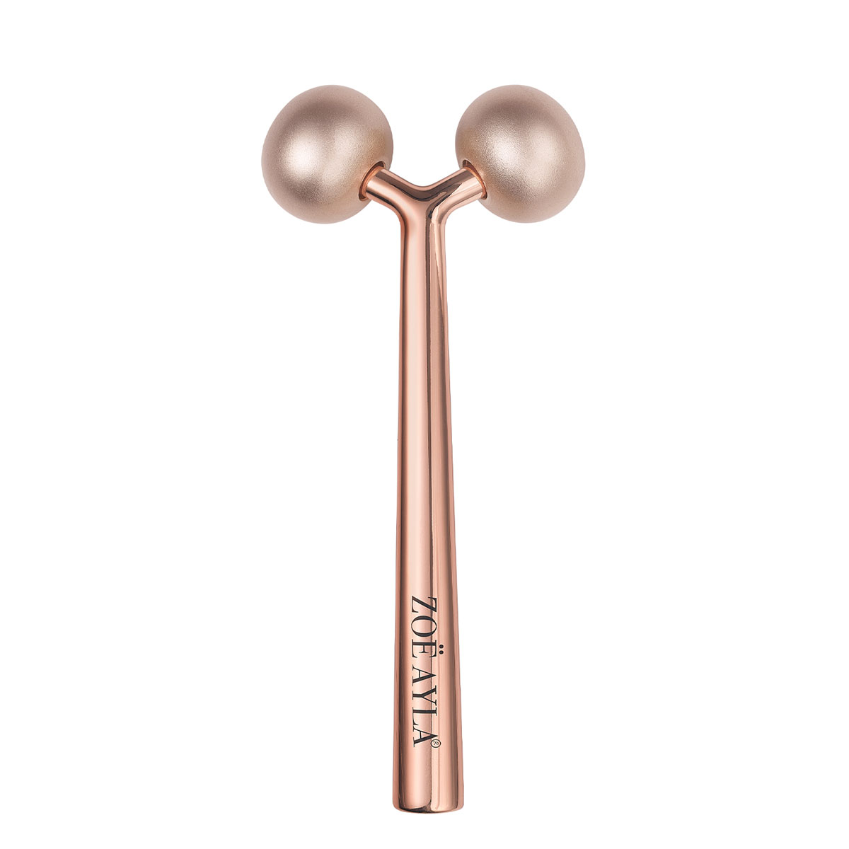Köp Zoe Ayla Rose Gold Facial Roller 1 st Apohem