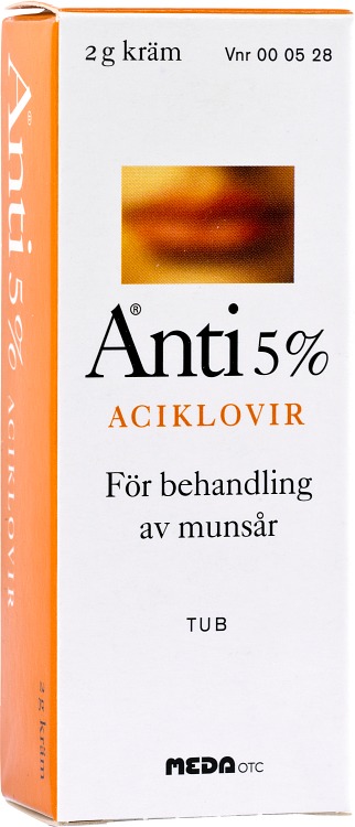 Anti kräm 5% tub 2 g