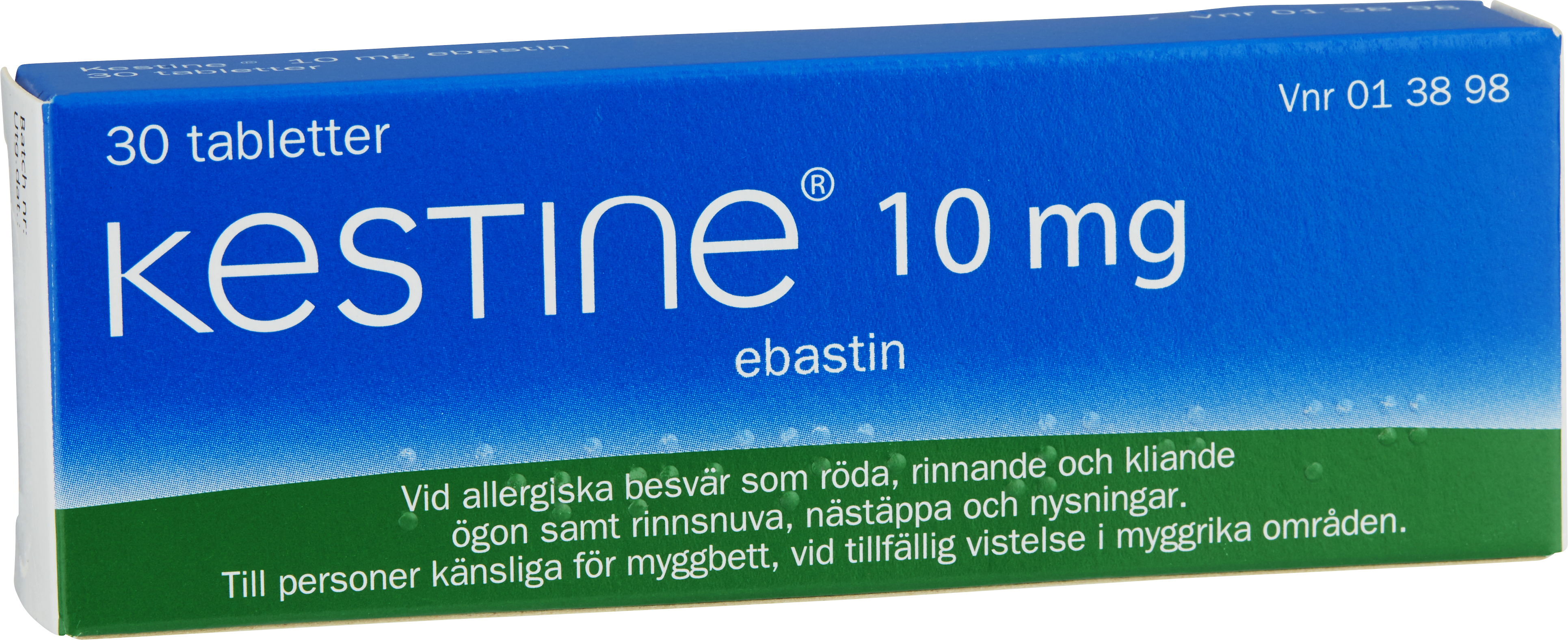 Kestine filmdragerad tablett 10 mg 30 st