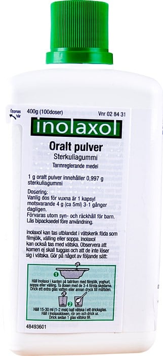 Inolaxol oralt pulver, 400 gr
