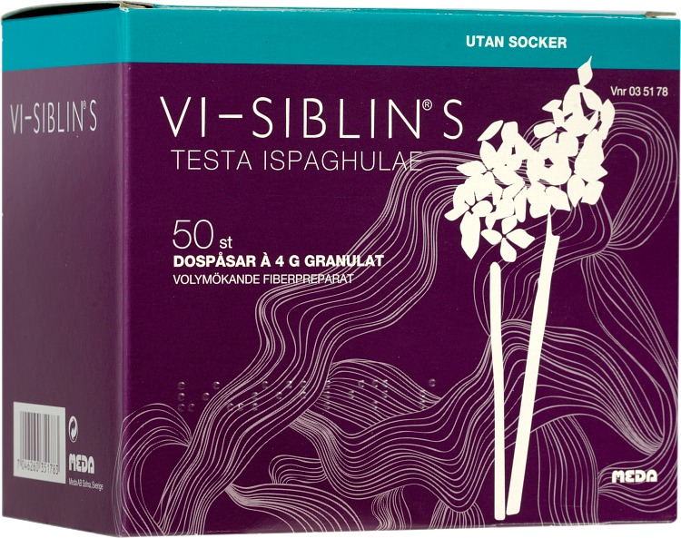 Vi-Siblin S Granulat i dospåse 880 mg/g 50 st