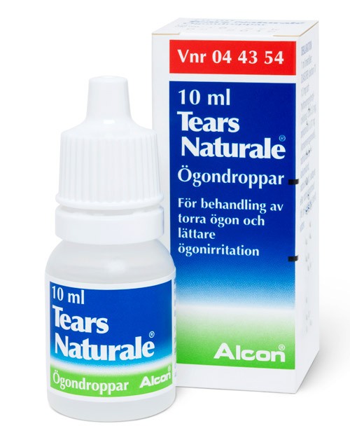 Tears Naturale ögondroppar, 3 mg/ml + 1 mg/ml, flaska 10ml