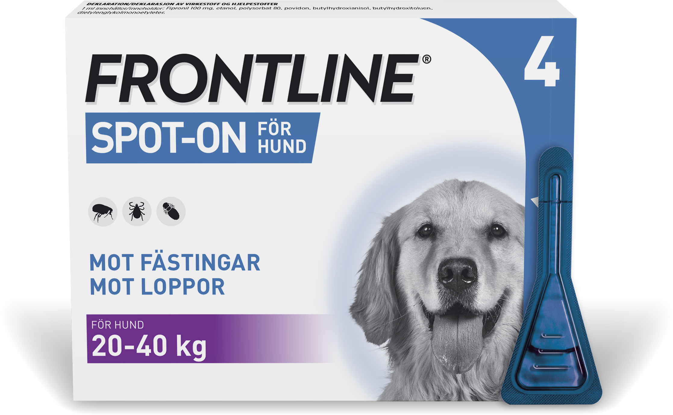 Frontline Vet 100 mg/ml spot-on 4 x 2,68 ml