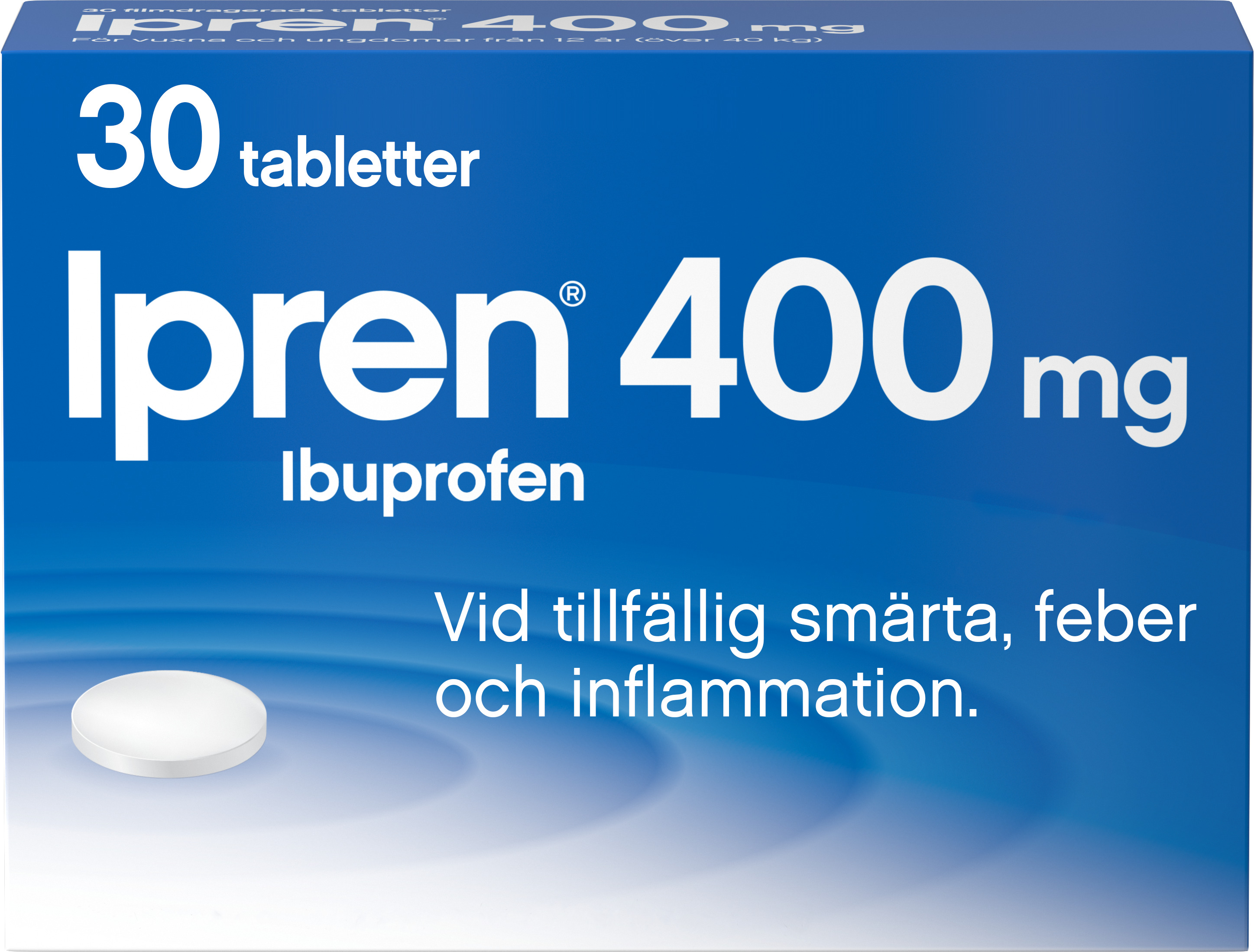 Ipren Filmdragerad tablett 400 mg 30 st