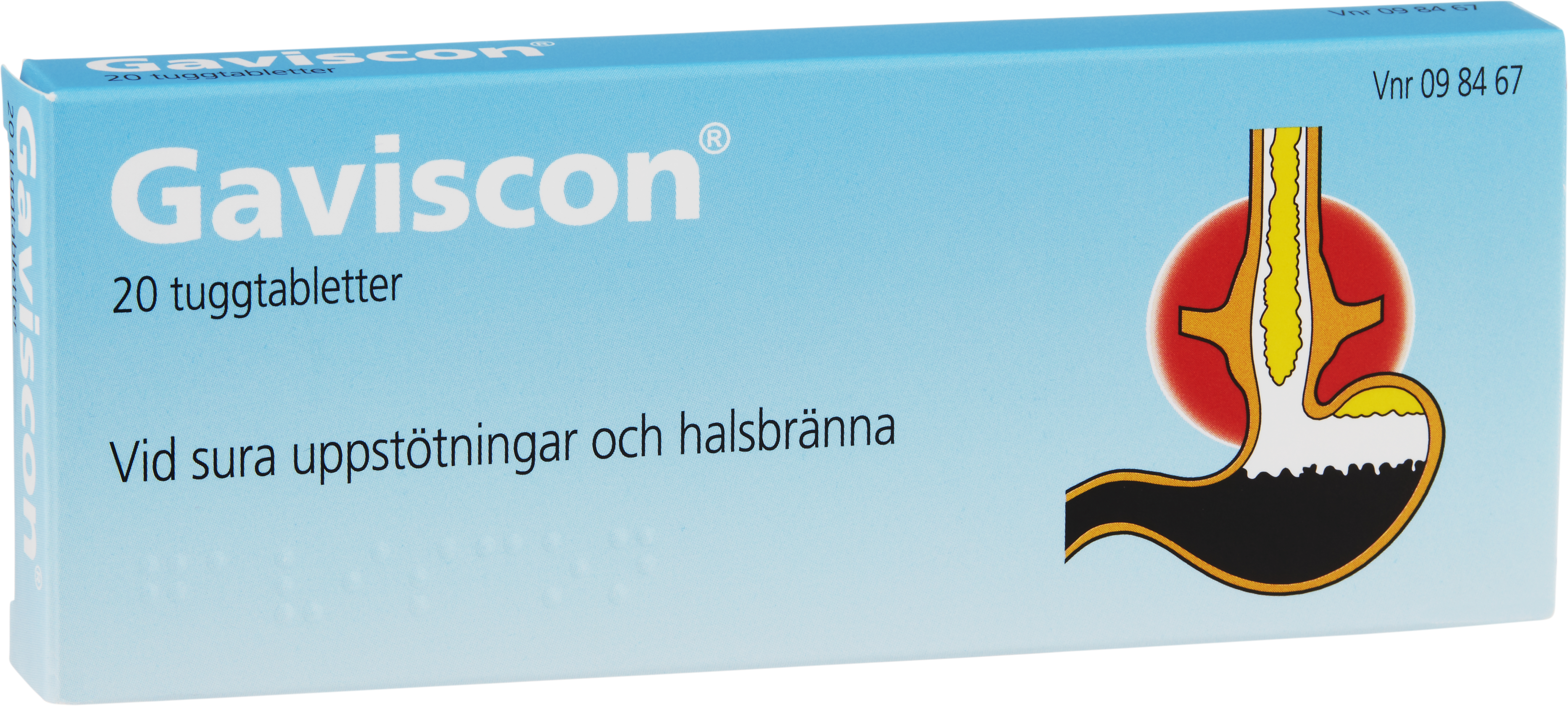 Gaviscon Tuggtablett 20 st