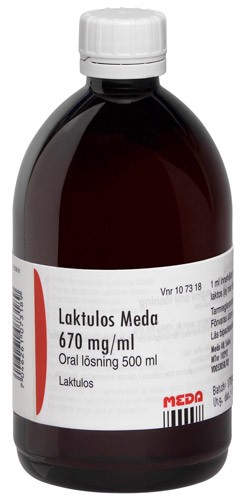 Laktulos Meda, oral lösning 670 mg/ml, 500 ml